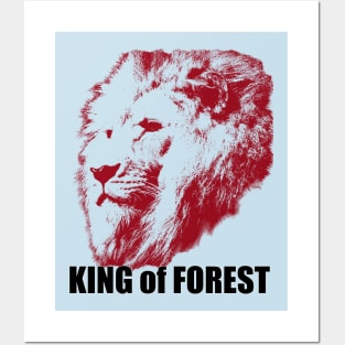 King Forest Posters and Art